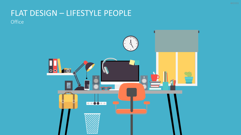 Flat Design – Presentation People Bundle PowerPoint-Vorlage