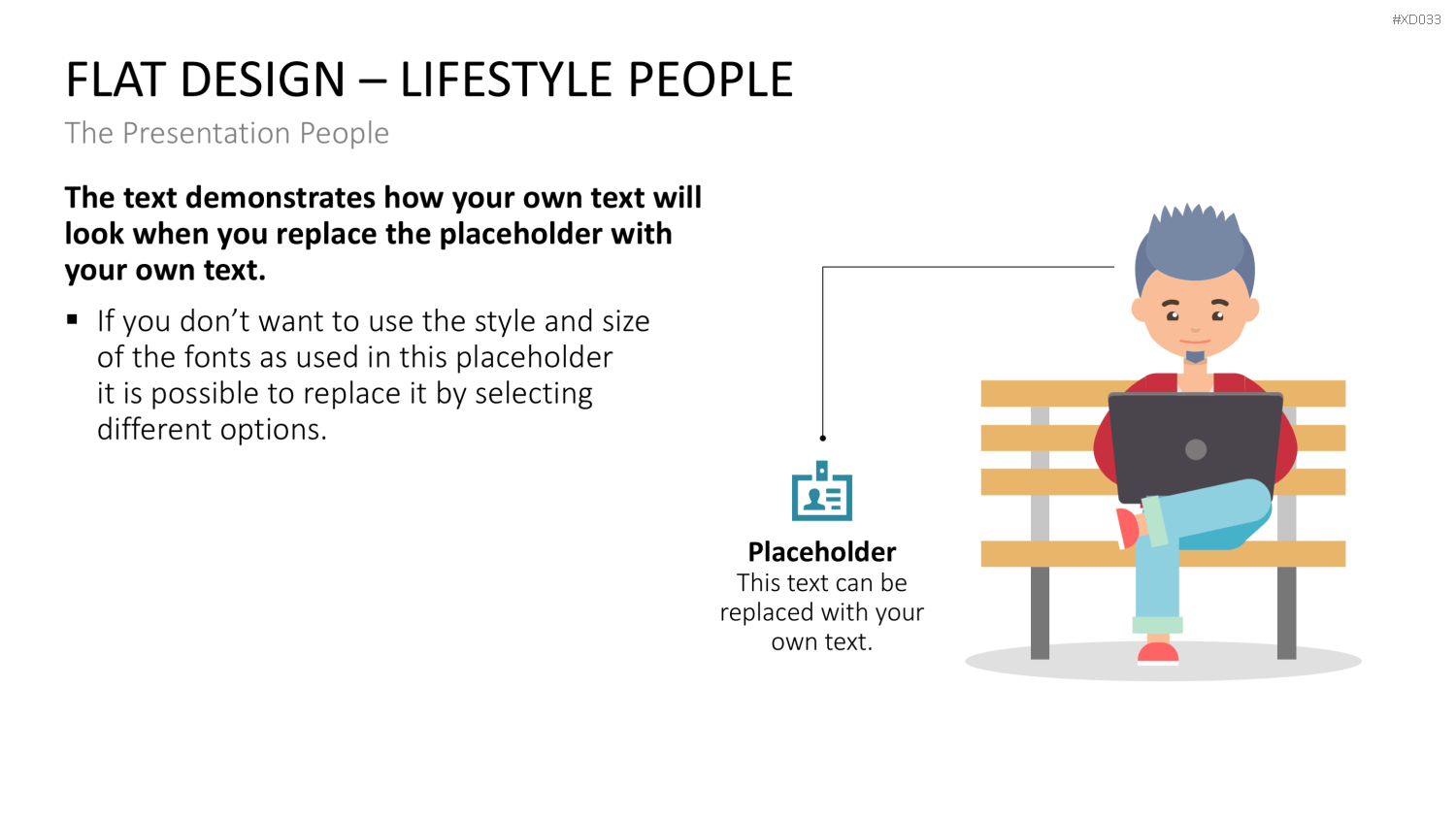 Flat Design – Presentation People Bundle PowerPoint-Vorlage