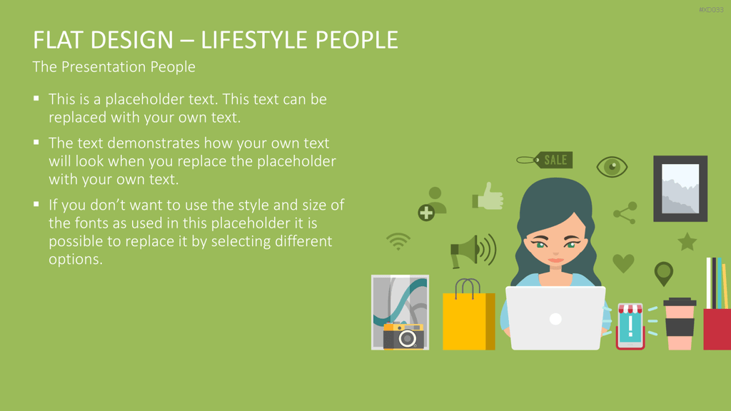 Flat Design – Presentation People Bundle PowerPoint-Vorlage