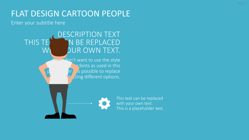 Flat Design – Presentation People Bundle PowerPoint-Vorlage