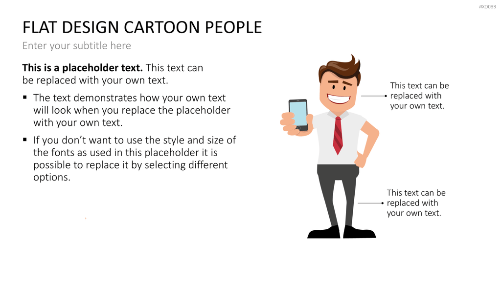 Flat Design – Presentation People Bundle PowerPoint-Vorlage
