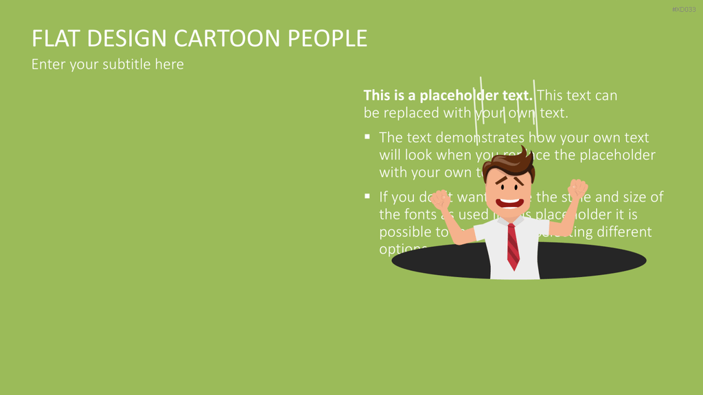 Flat Design – Presentation People Bundle PowerPoint-Vorlage
