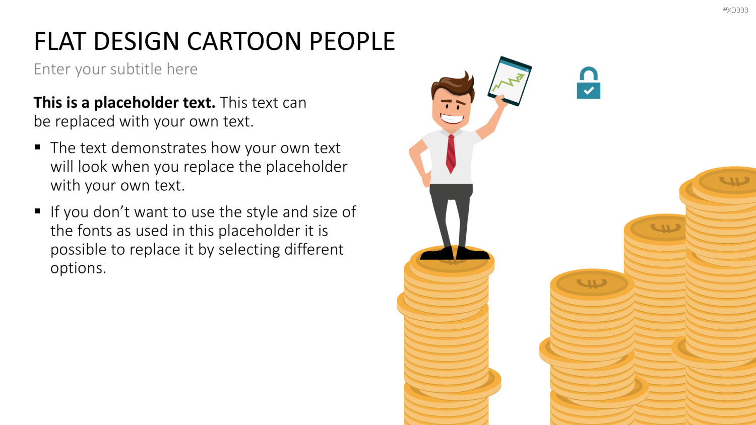Flat Design – Presentation People Bundle PowerPoint-Vorlage