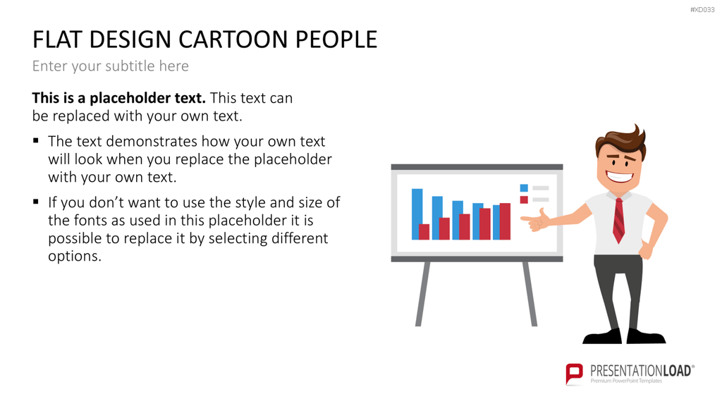 Flat Design – Presentation People Bundle PowerPoint-Vorlage