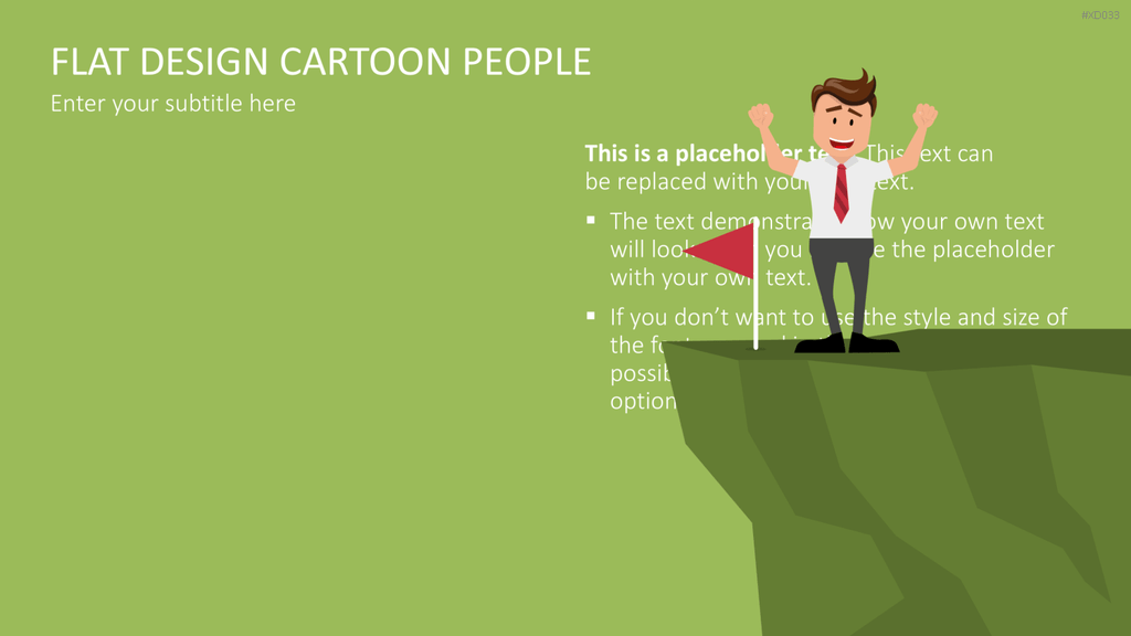 Flat Design – Presentation People Bundle PowerPoint-Vorlage