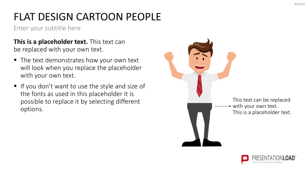 Flat Design – Presentation People Bundle PowerPoint-Vorlage