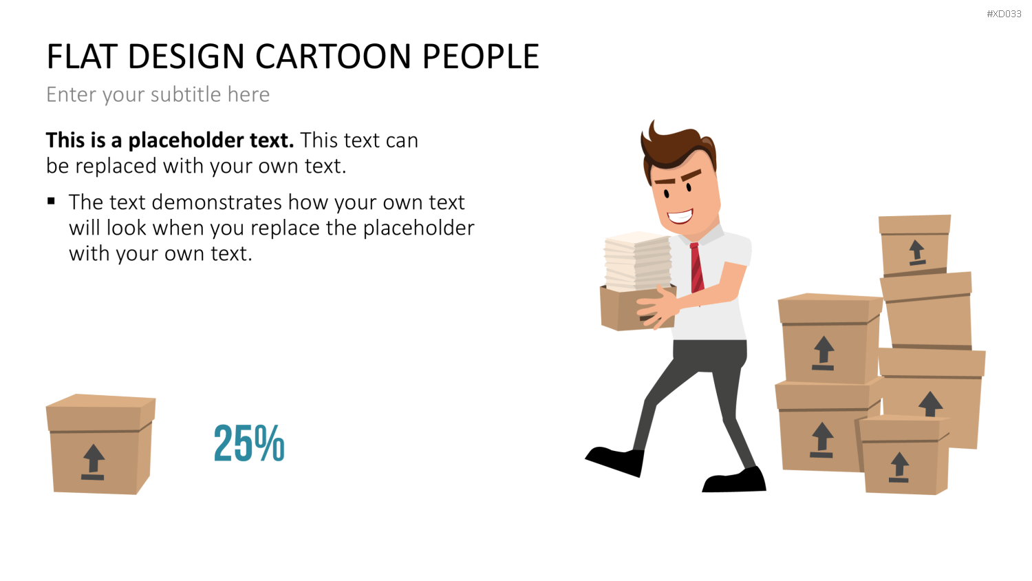 Flat Design – Presentation People Bundle PowerPoint-Vorlage