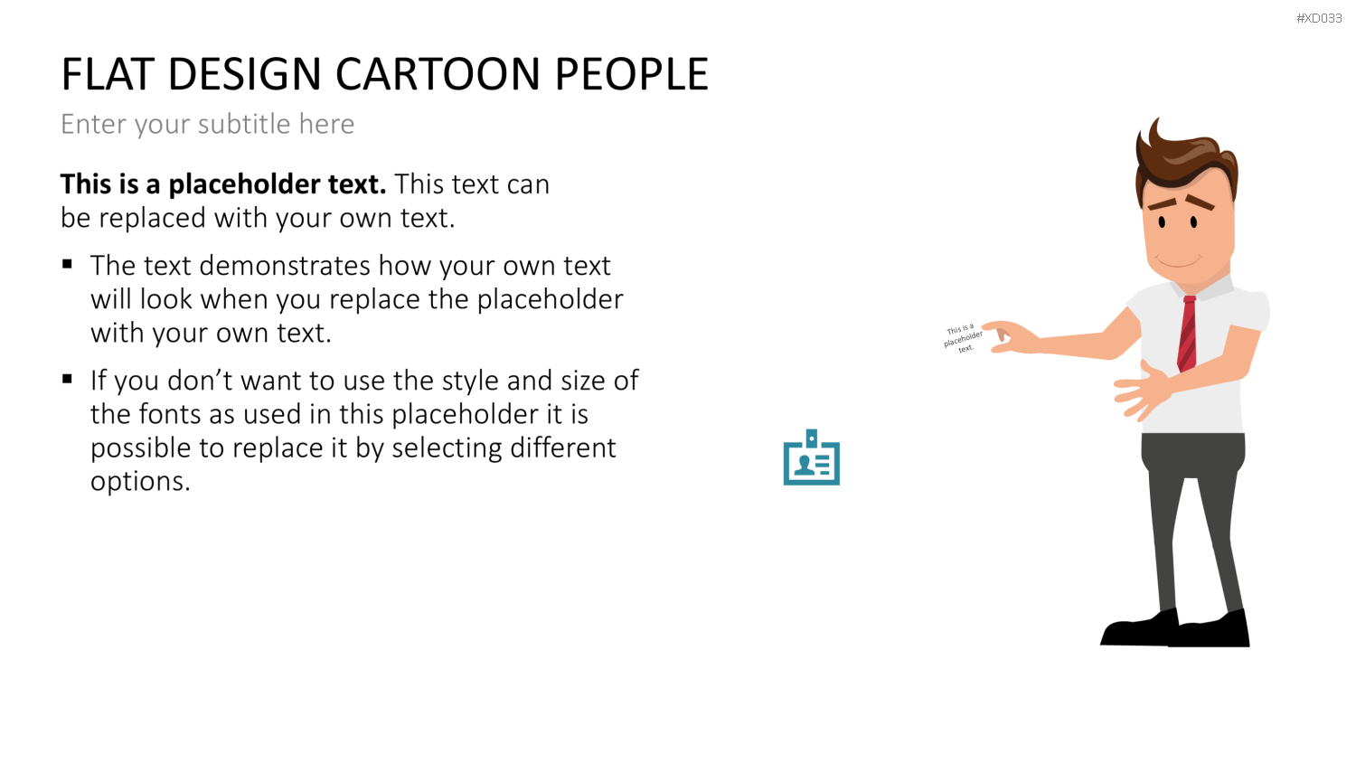 Flat Design – Presentation People Bundle PowerPoint-Vorlage