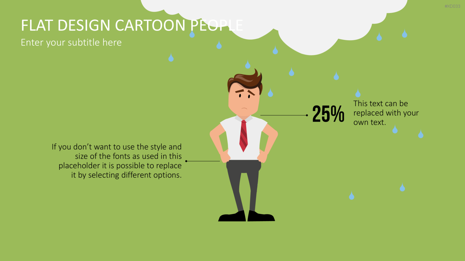Flat Design – Presentation People Bundle PowerPoint-Vorlage