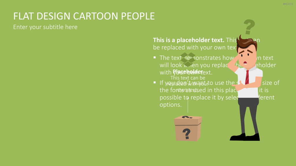 Flat Design – Presentation People Bundle PowerPoint-Vorlage
