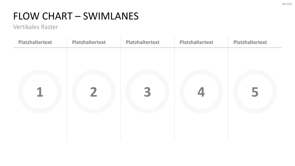 Flussdiagramme-Toolbox PowerPoint-Vorlage