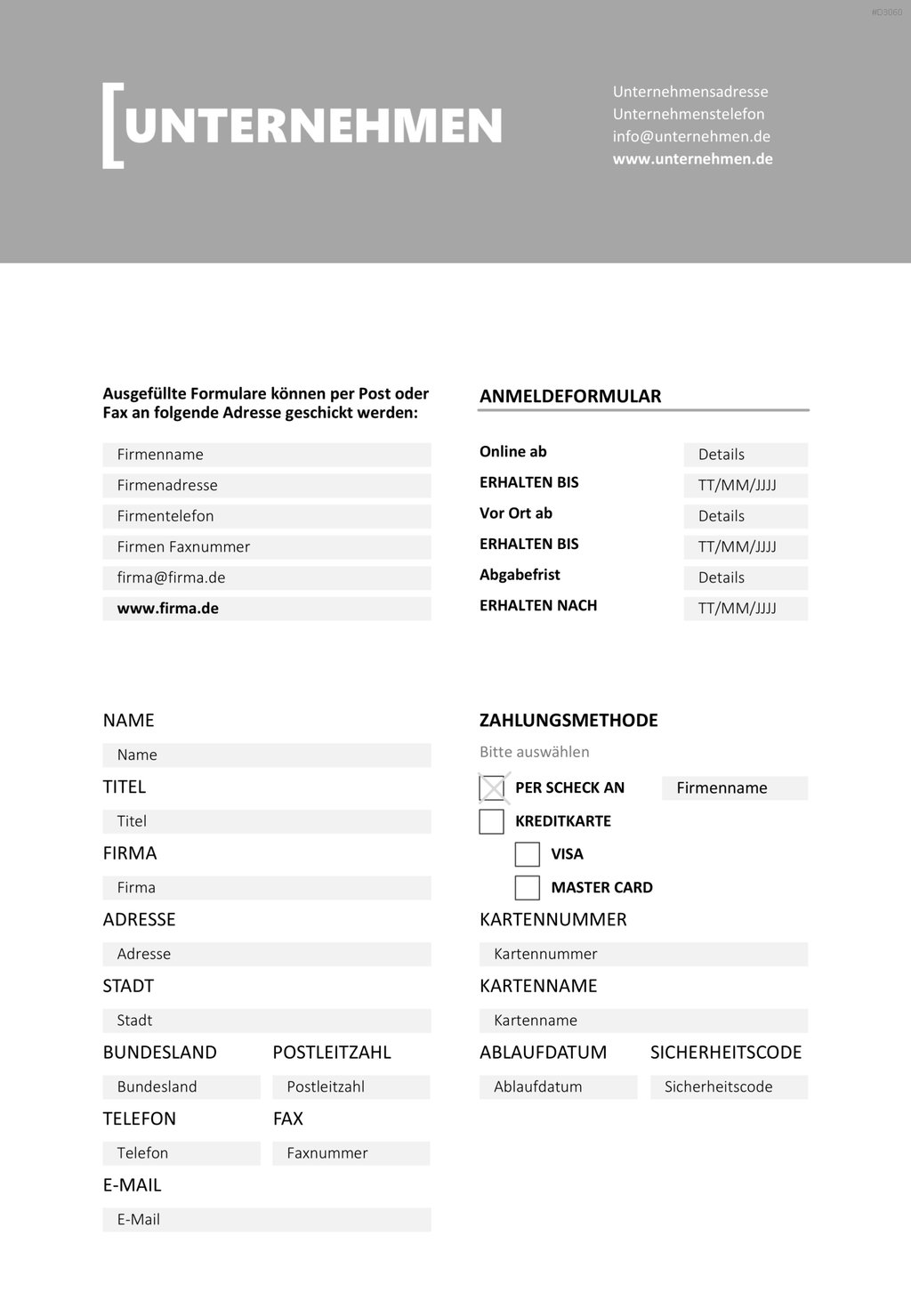 Formulare-Toolbox PowerPoint-Vorlage