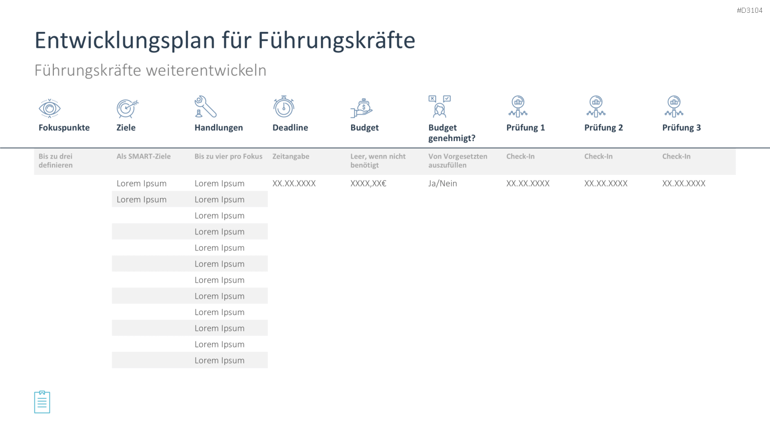 Leadership-Toolbox PowerPoint-Vorlage