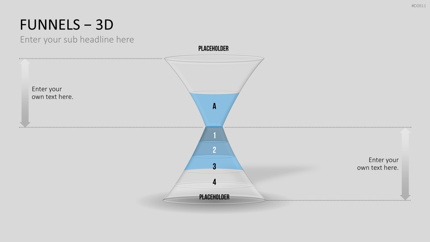 Trichter – 3D PowerPoint-Vorlage