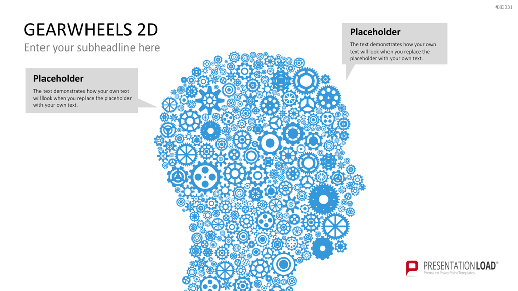 Zahnrad-Bundle PowerPoint-Vorlage