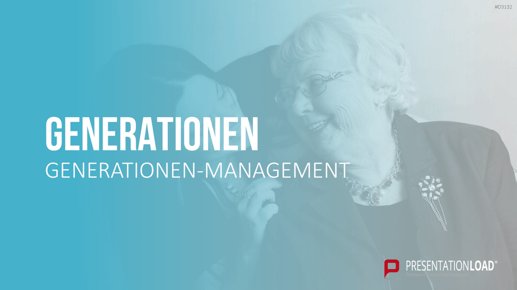 Generationen-Management PowerPoint-Vorlage