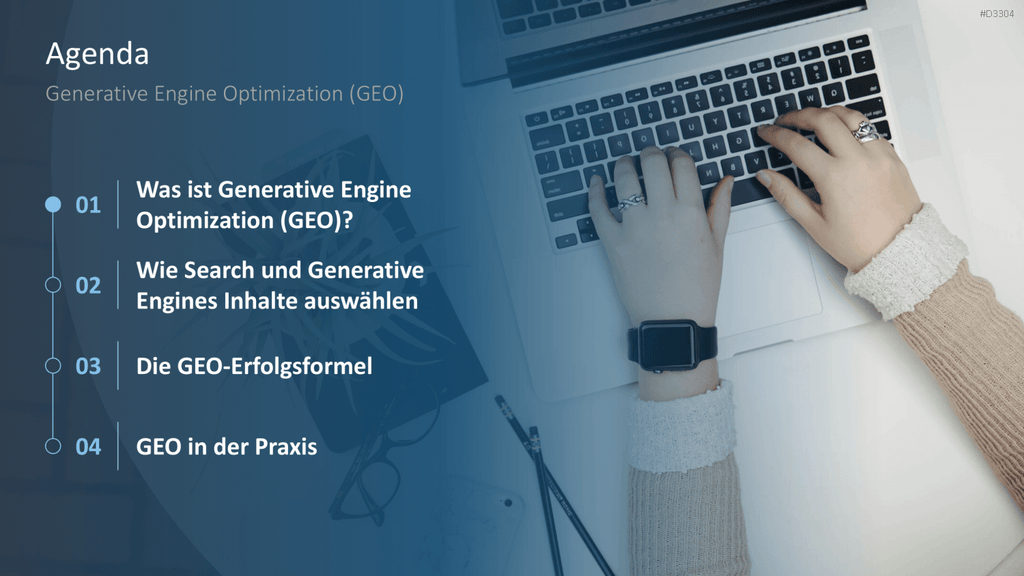 Generative Engine Optimization (GEO) PowerPoint-Vorlage