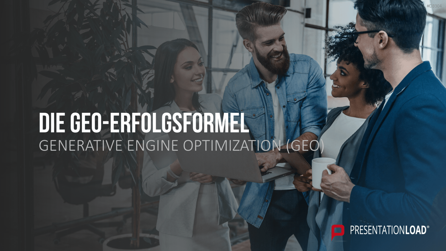 Generative Engine Optimization (GEO) PowerPoint-Vorlage