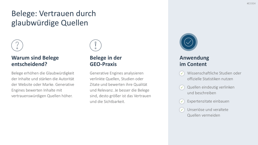 Generative Engine Optimization (GEO) PowerPoint-Vorlage
