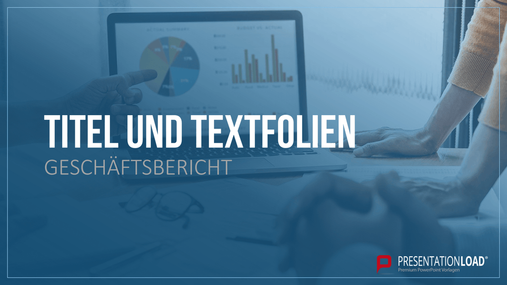 Geschäftsbericht / Bilanz PowerPoint-Vorlage