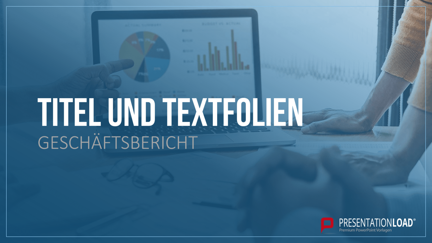 Geschäftsbericht / Bilanz PowerPoint-Vorlage