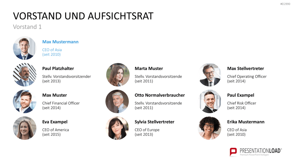 Geschäftsbericht / Bilanz PowerPoint-Vorlage