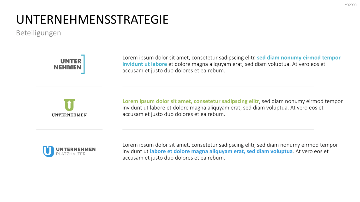 Geschäftsbericht / Bilanz PowerPoint-Vorlage