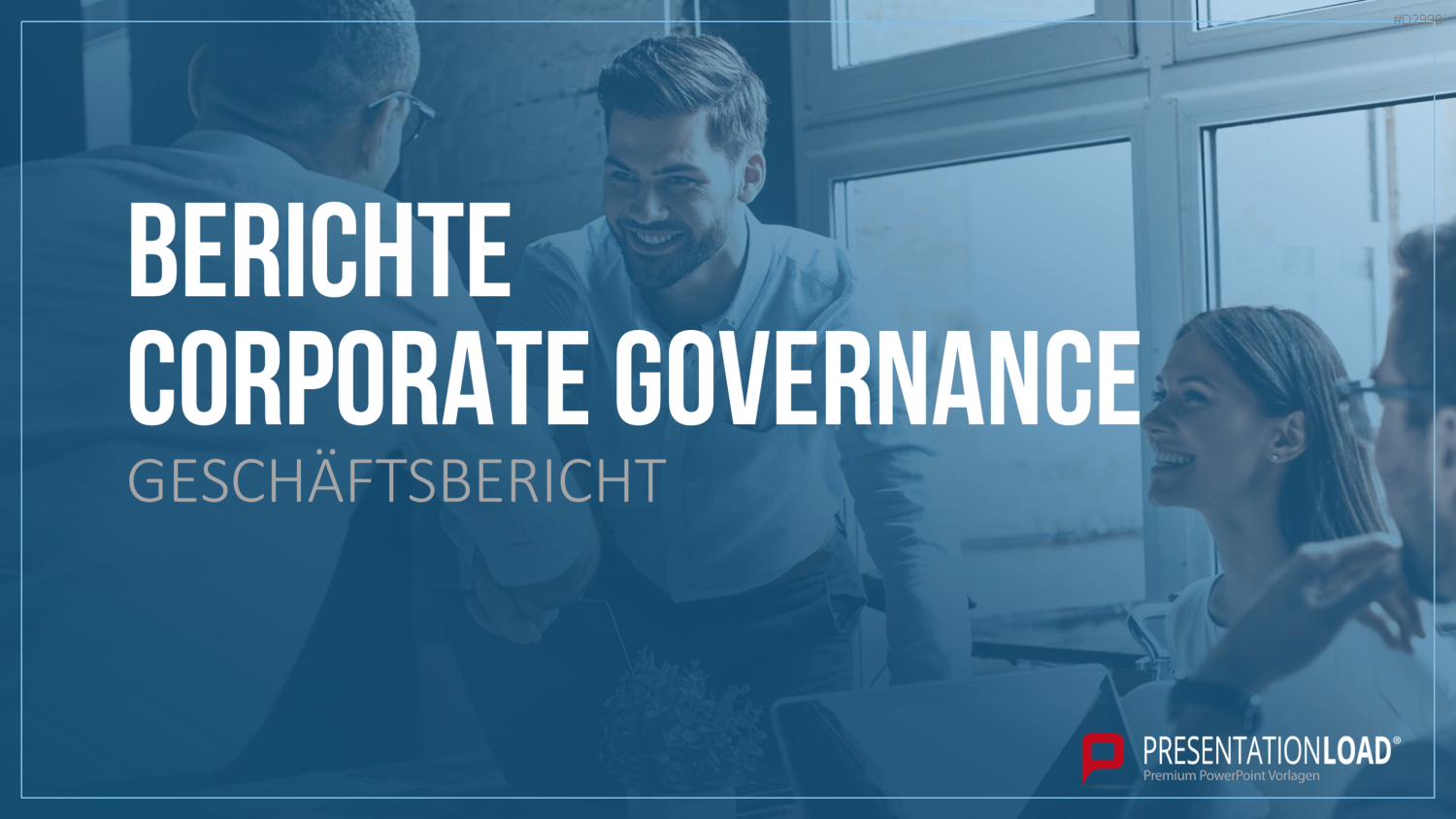 Geschäftsbericht / Bilanz PowerPoint-Vorlage