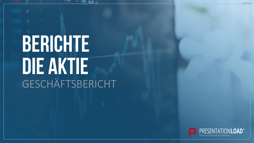 Geschäftsbericht / Bilanz PowerPoint-Vorlage