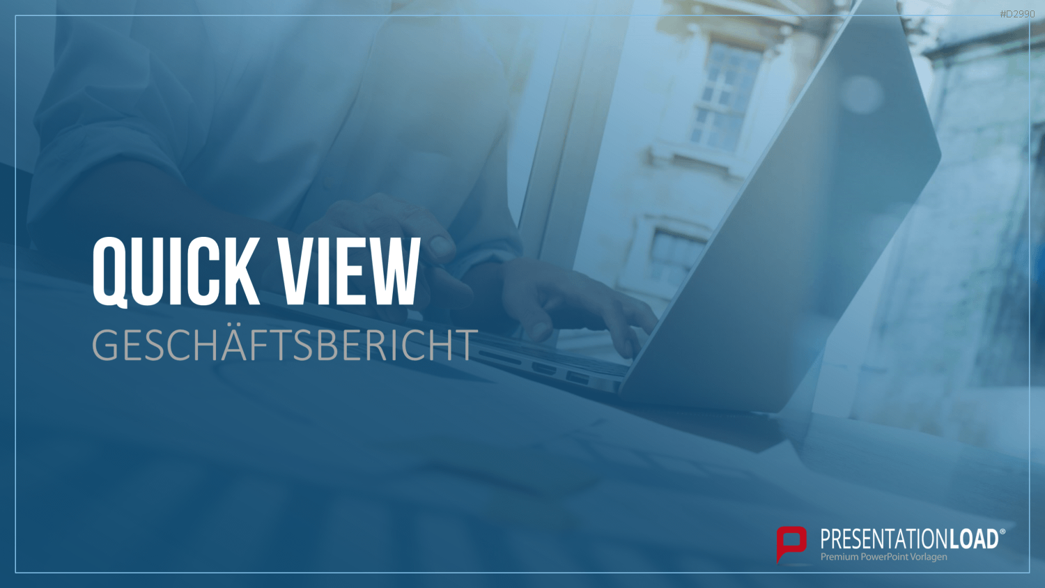 Geschäftsbericht / Bilanz PowerPoint-Vorlage