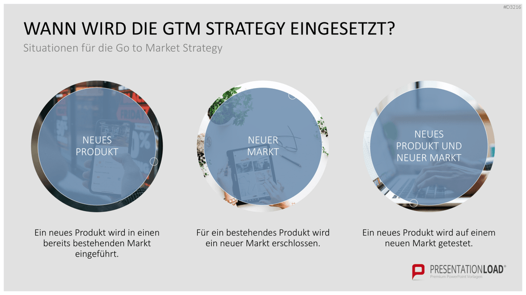 Go to Market (GTM) PowerPoint-Vorlage
