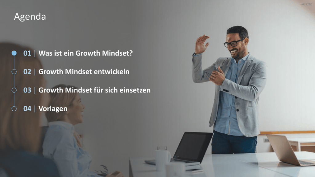 Growth Mindset PowerPoint-Vorlage