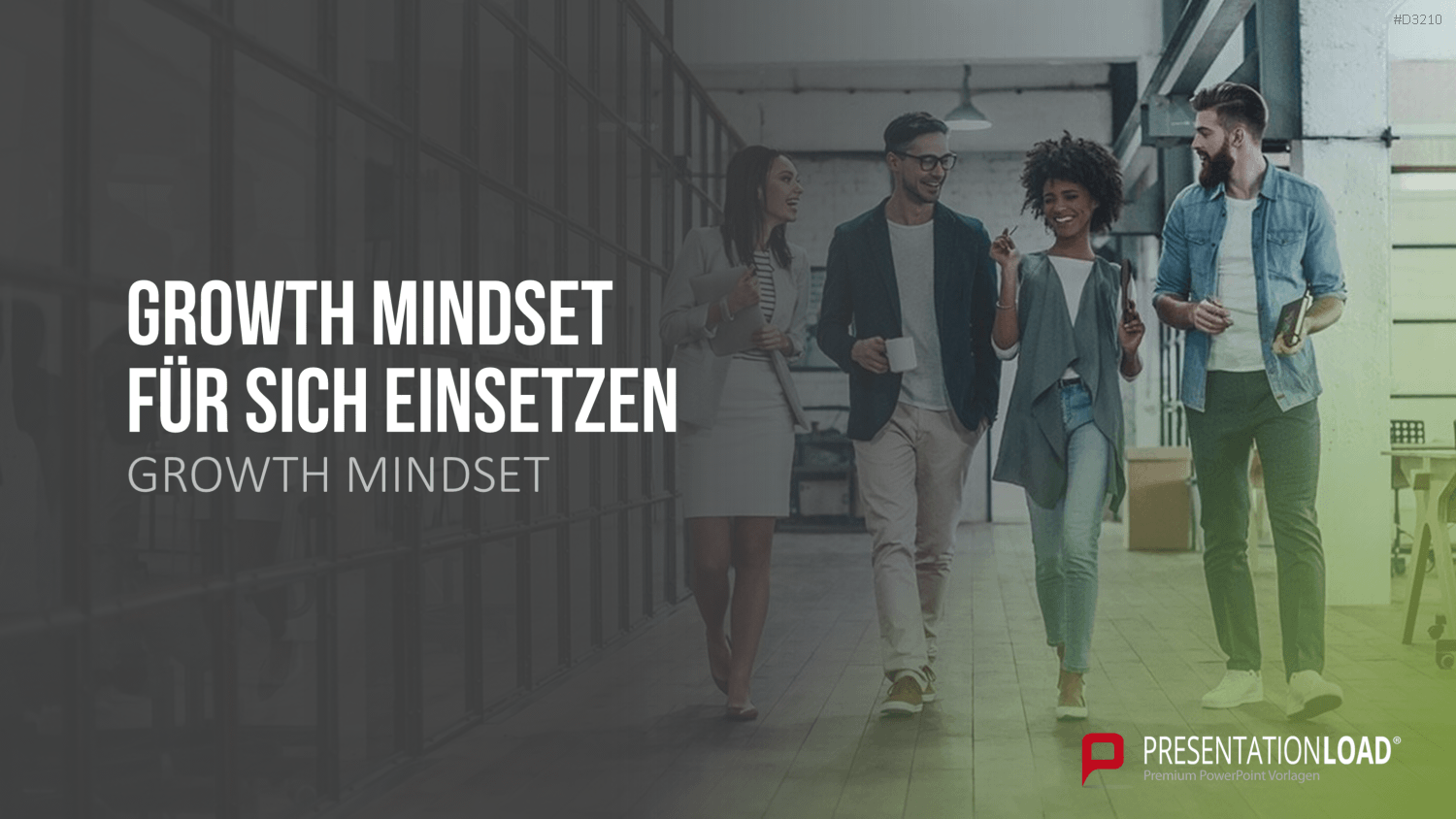 Growth Mindset PowerPoint-Vorlage