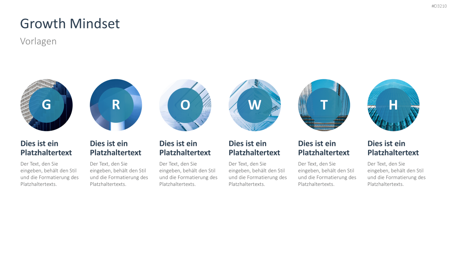Growth Mindset PowerPoint-Vorlage
