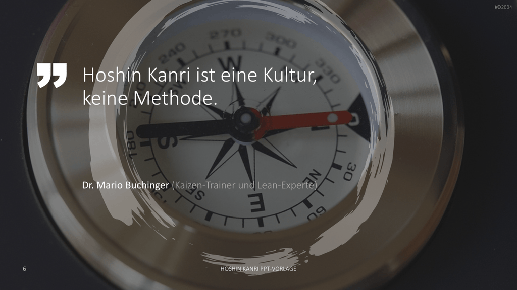 Hoshin Kanri PowerPoint-Vorlage