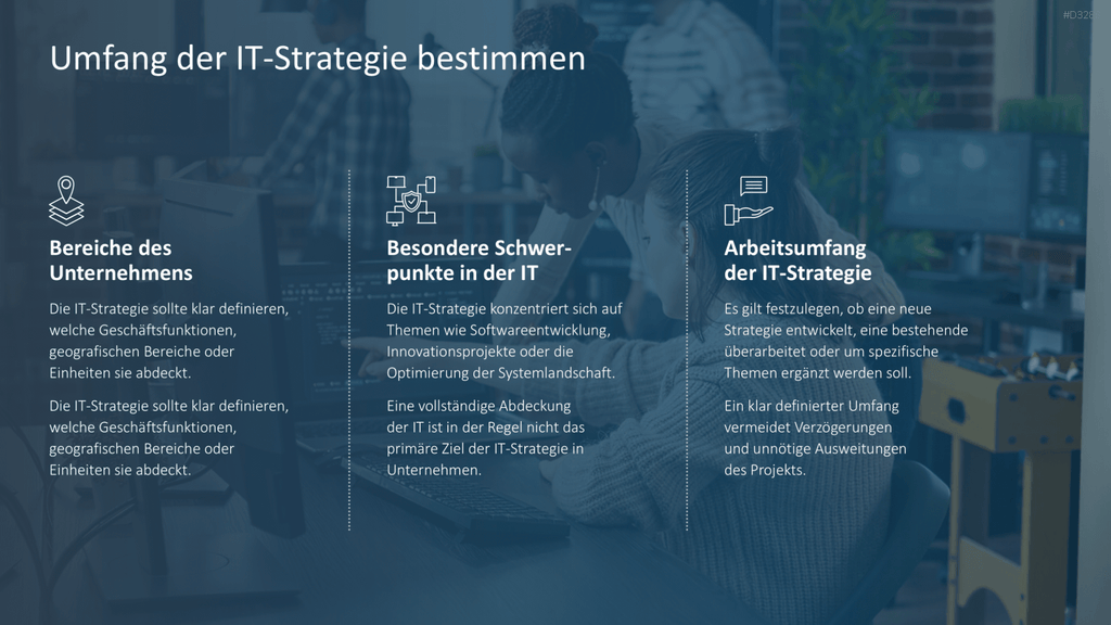 IT-Strategie PowerPoint-Vorlage