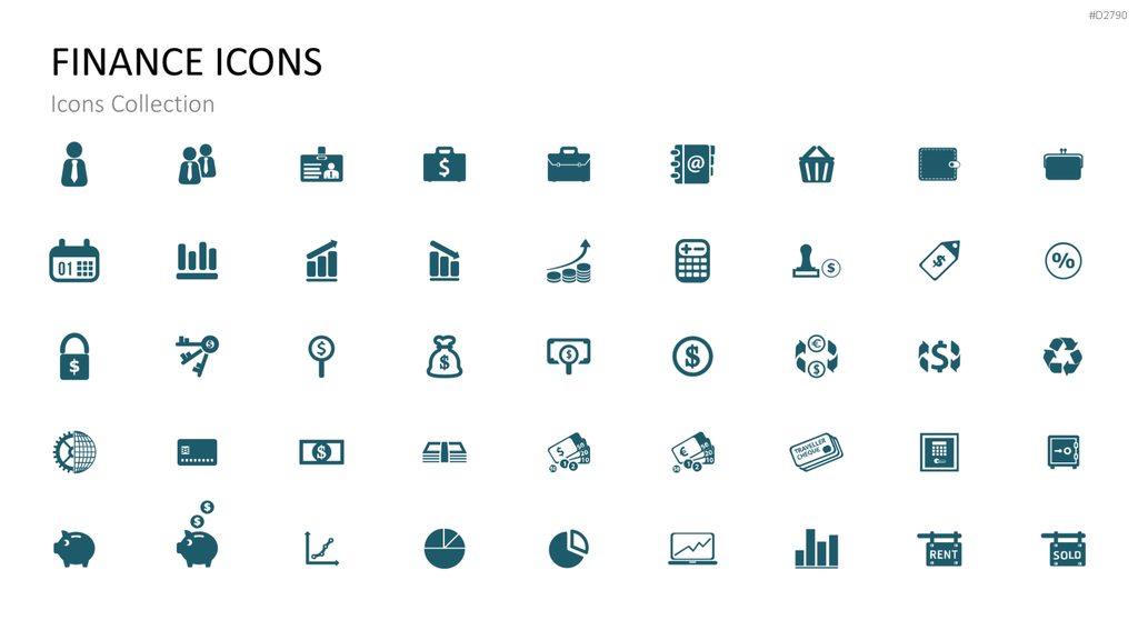 Icons Collection PowerPoint-Vorlage