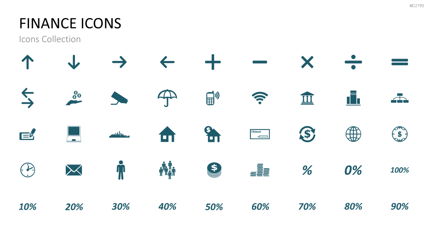 Icons Collection PowerPoint-Vorlage