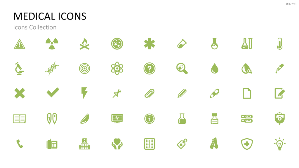 Icons Collection PowerPoint-Vorlage