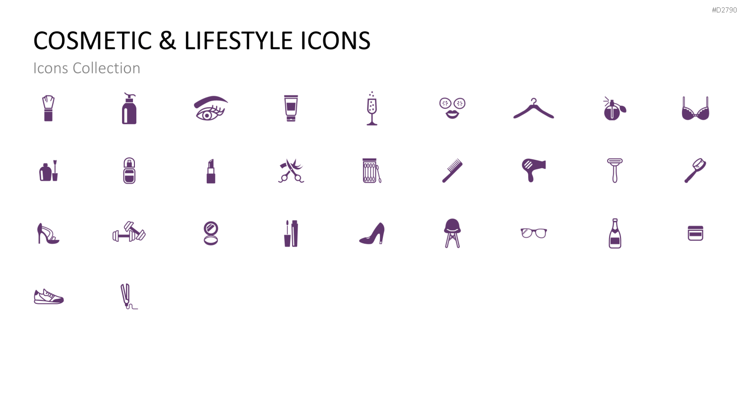 Icons Collection PowerPoint-Vorlage