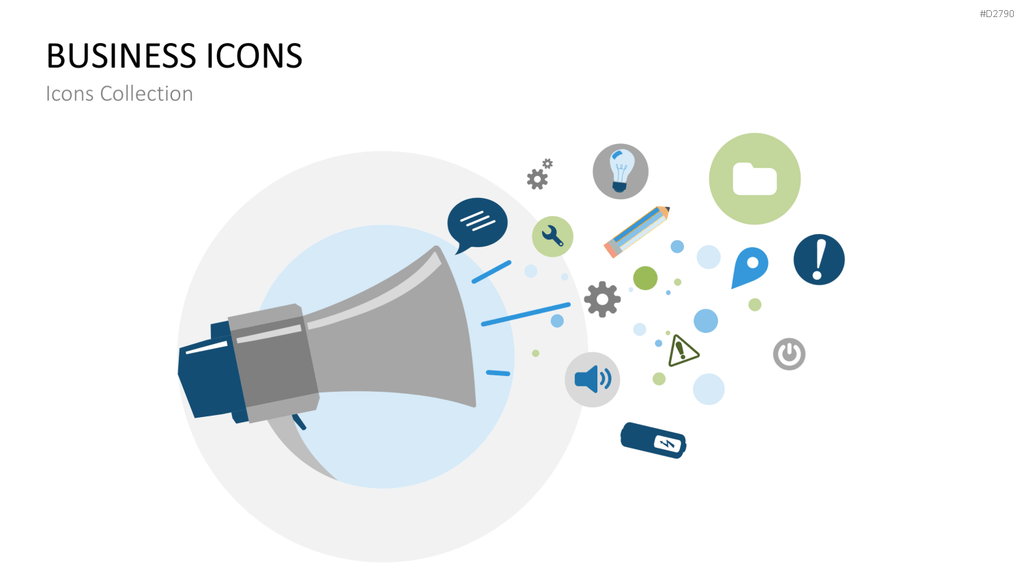 Icons Collection PowerPoint-Vorlage