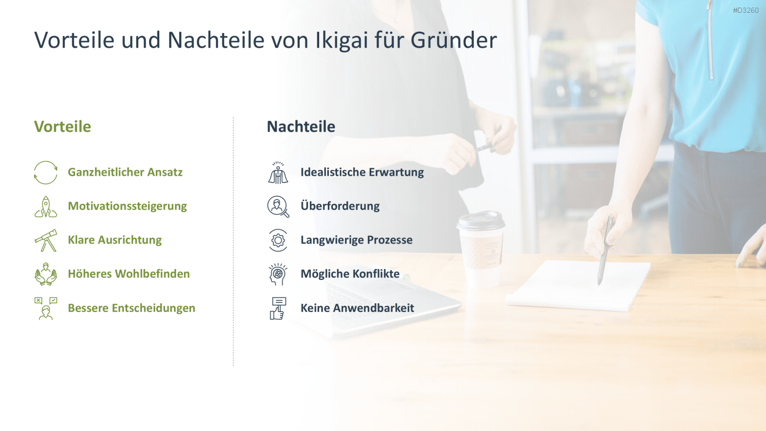 Ikigai-Methode PowerPoint-Vorlage