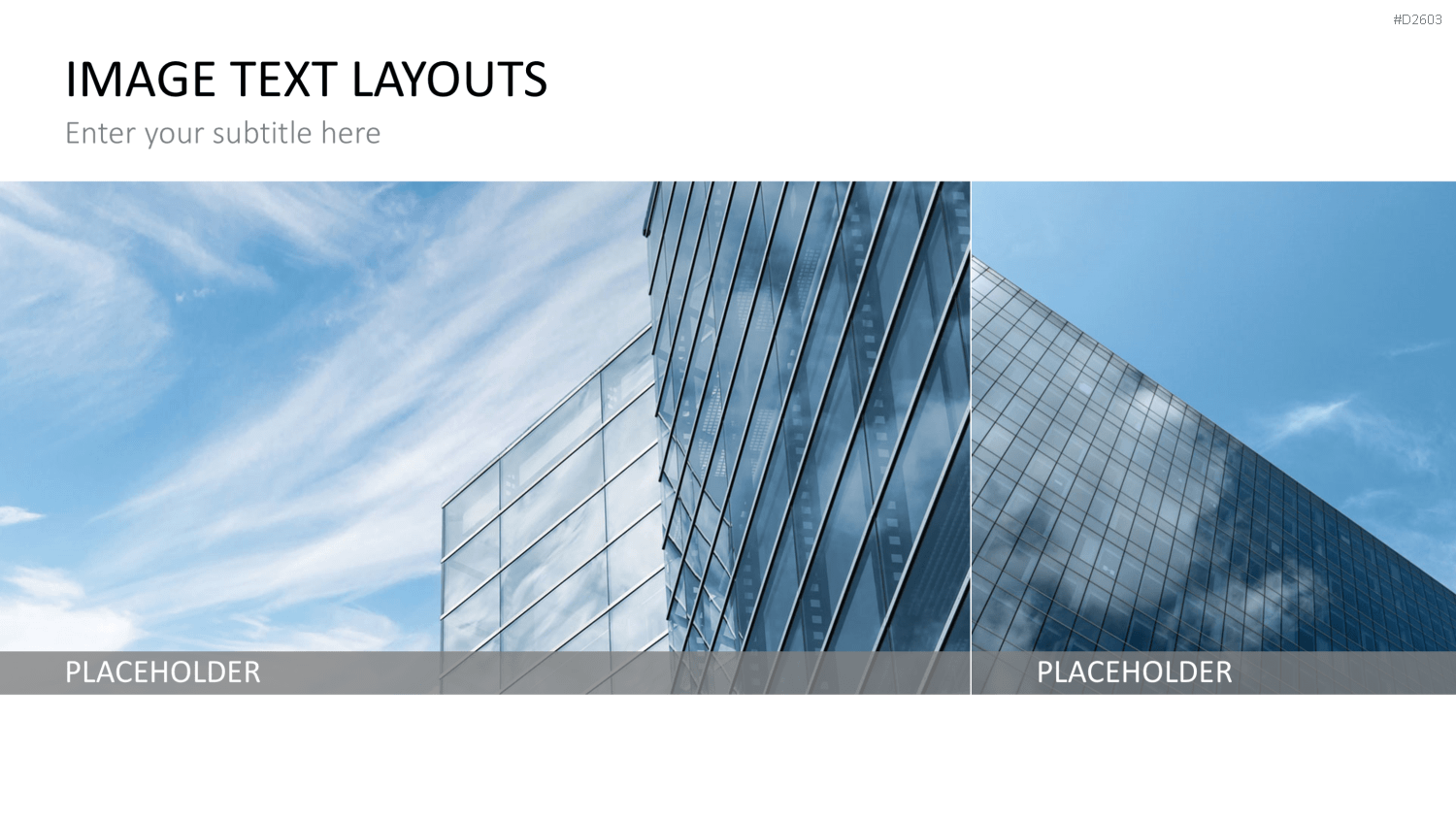 Bilder und Text Layouts PowerPoint-Vorlage