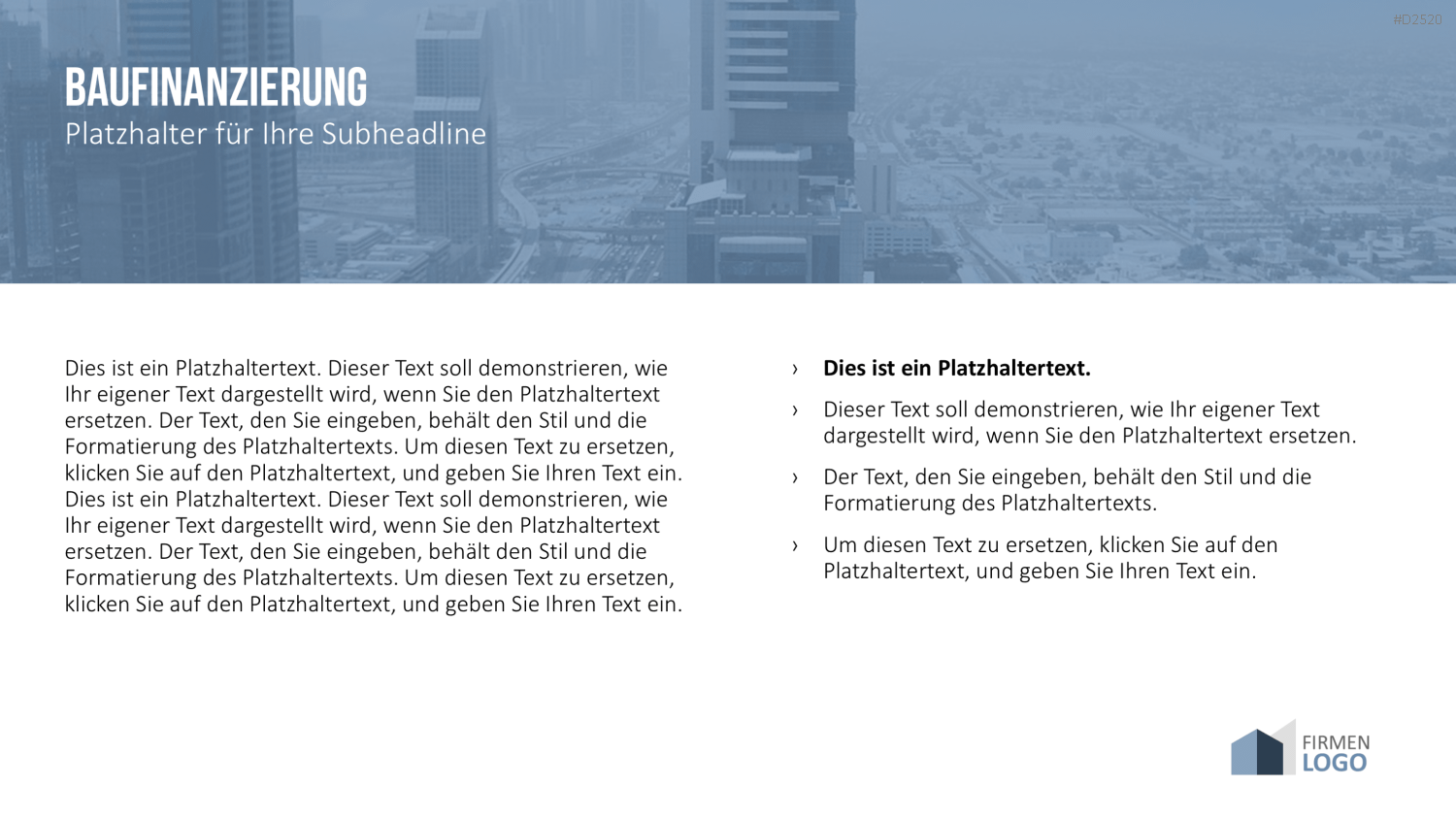Immobilien Exposé Vorlagen PowerPoint-Vorlage