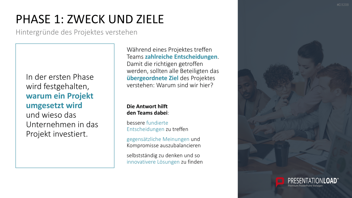 Inception Deck PowerPoint-Vorlage