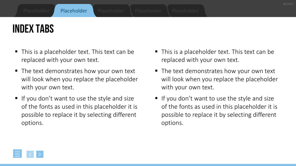 Registerkarten für PowerPoint PowerPoint-Vorlage