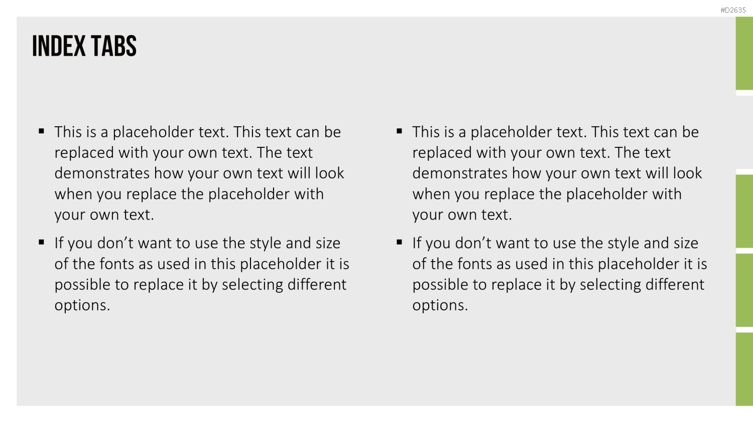 Registerkarten für PowerPoint PowerPoint-Vorlage