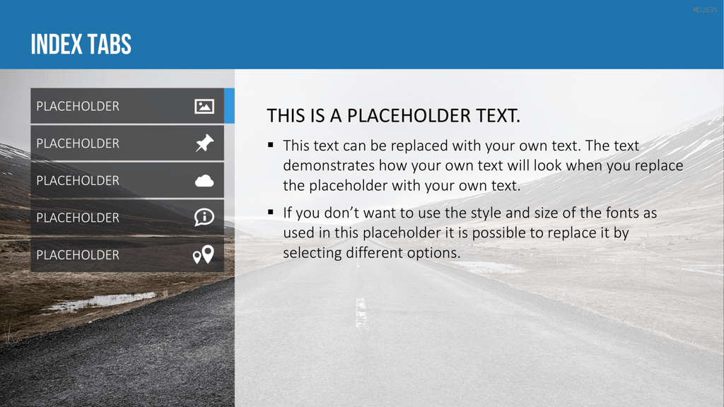 Registerkarten für PowerPoint PowerPoint-Vorlage