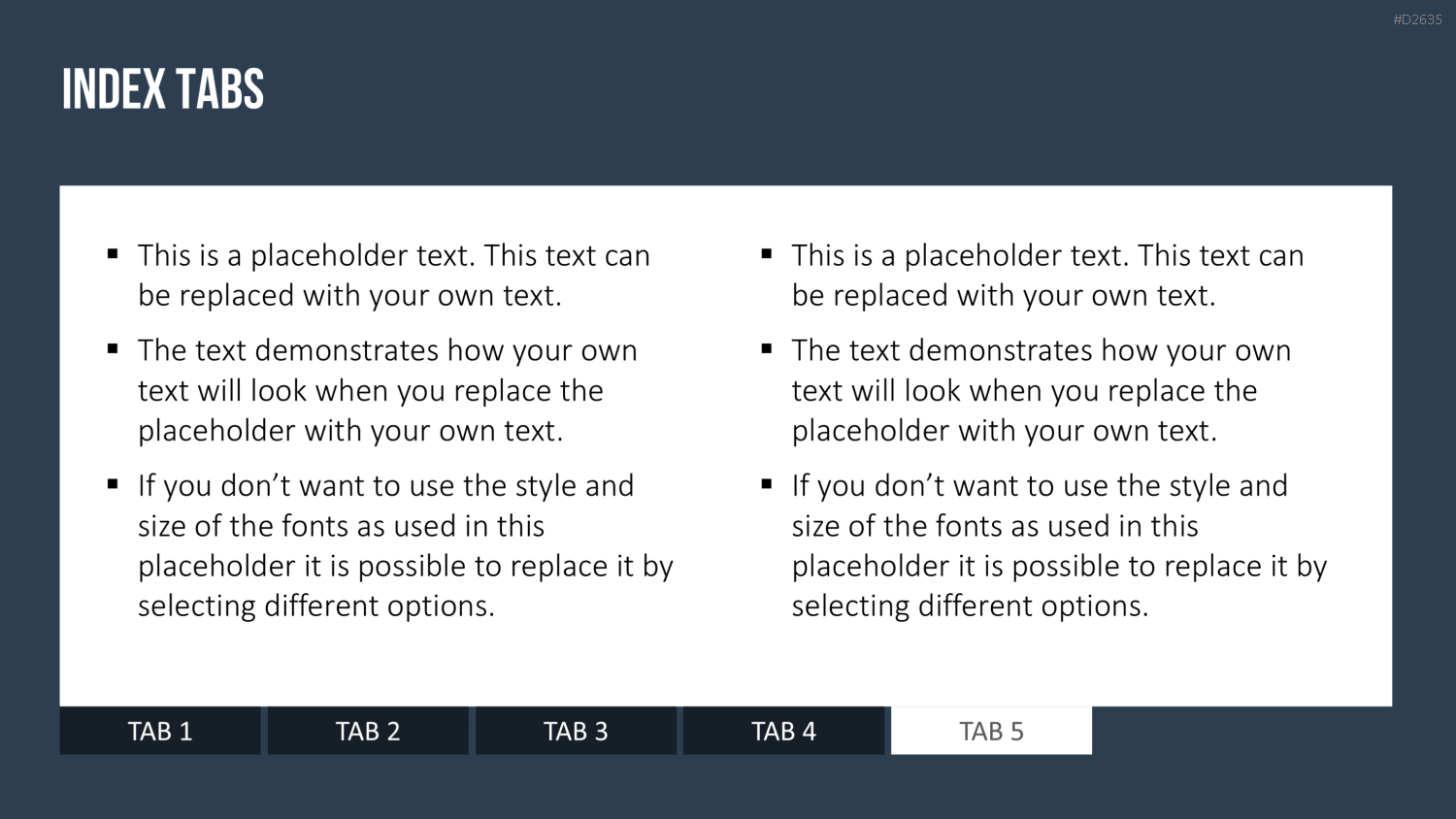 Registerkarten für PowerPoint PowerPoint-Vorlage