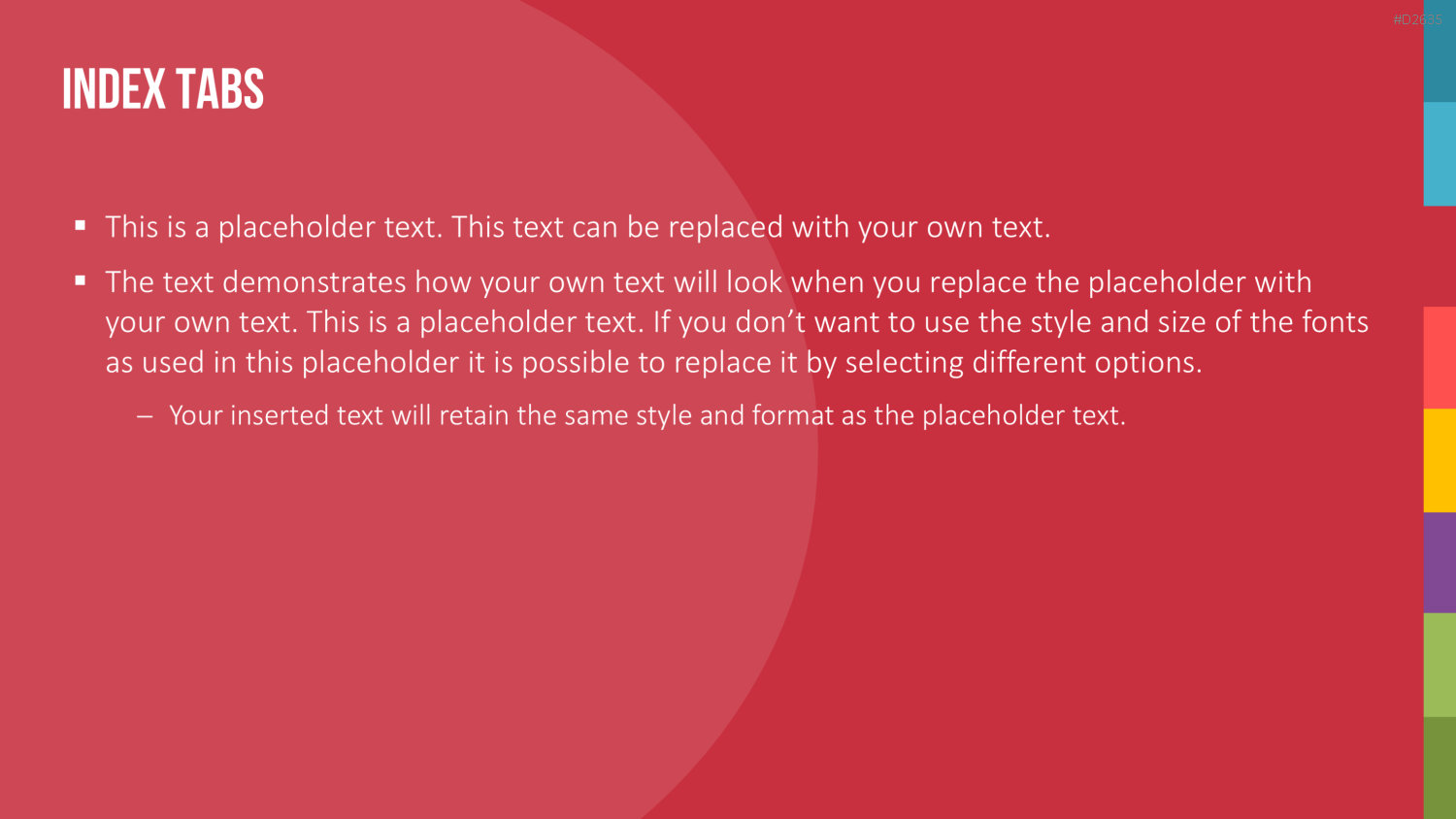 Registerkarten für PowerPoint PowerPoint-Vorlage